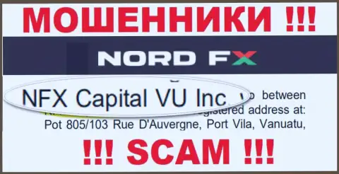 NordFX Com - это ВОРЮГИ !!! Руководит указанным лохотроном NFX Capital VU Inc