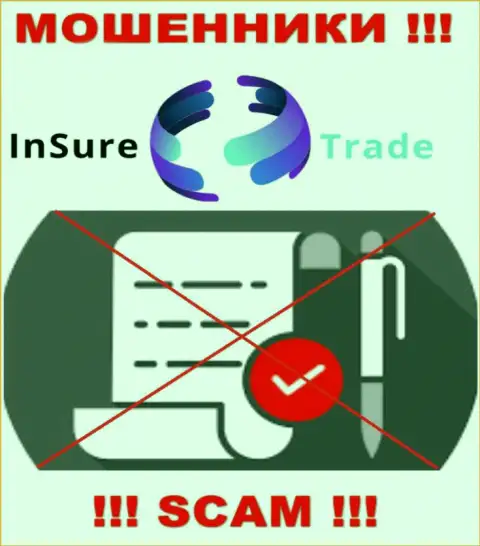 Верить InSure-Trade Io крайне опасно ! У себя на веб-ресурсе не показывают лицензионные документы