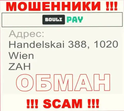 Организация Bouli Pay опубликовала ложный адрес у себя на официальном web-сайте