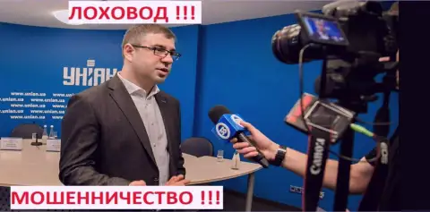Терзи Б. выкручивается на телевидении в Украине