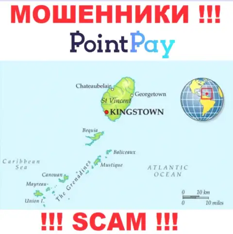 Point Pay LLC - это интернет ворюги, их место регистрации на территории St. Vincent & the Grenadines