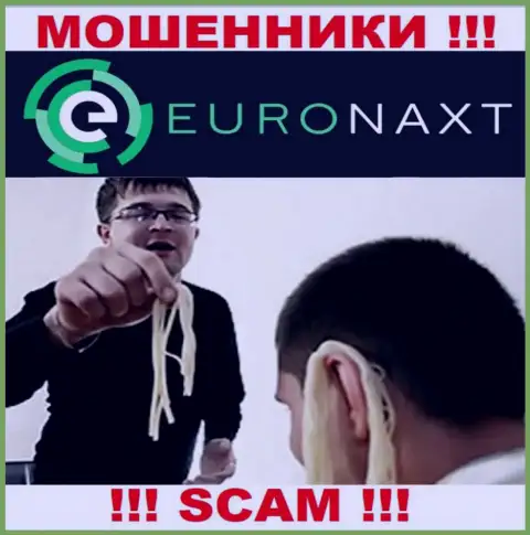 EuroNaxt Com намереваются раскрутить на взаимодействие ? Будьте очень осторожны, жульничают