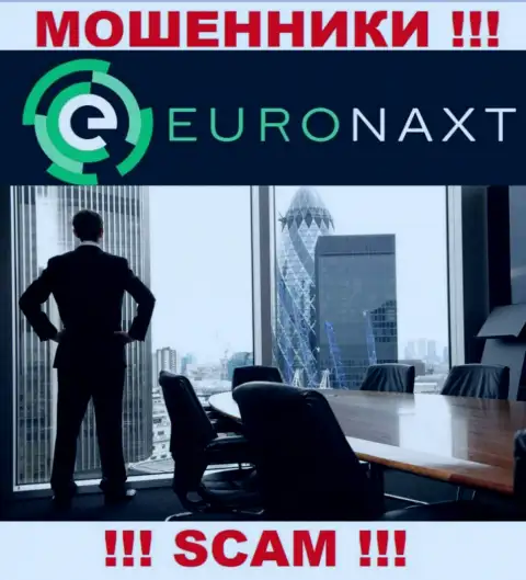 Euronaxt LTD - это ЖУЛИКИ !!! Информация о руководителях отсутствует