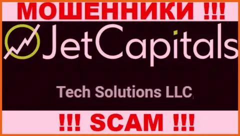 Компания JetCapitals находится под руководством компании Tech Solutions LLC