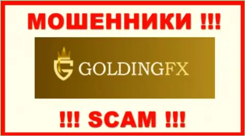 Golding FX - это КИДАЛЫ !!! SCAM !!!
