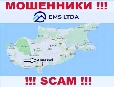 Мошенники EMS LTDA пустили свои корни на оффшорной территории - Лимассол, Кипр