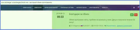 Об обменнике БТКБИТ Сп. з.о.о. на информационном сайте Okchanger Ru